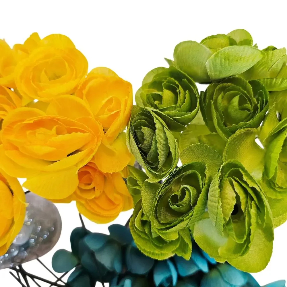 Artificial Silk Ranunculus Flowers 2.5